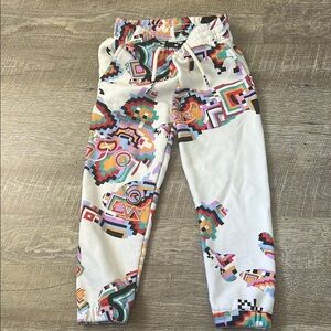 Kid's Ice Cream "A La Mode" Pants White Asparagus Size 3T
